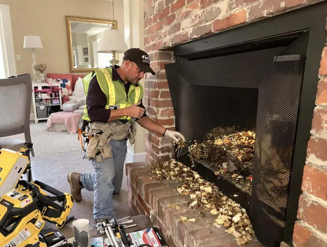 Safe screening installation by Eastvale Chimney Sweep in Eastvale, CA