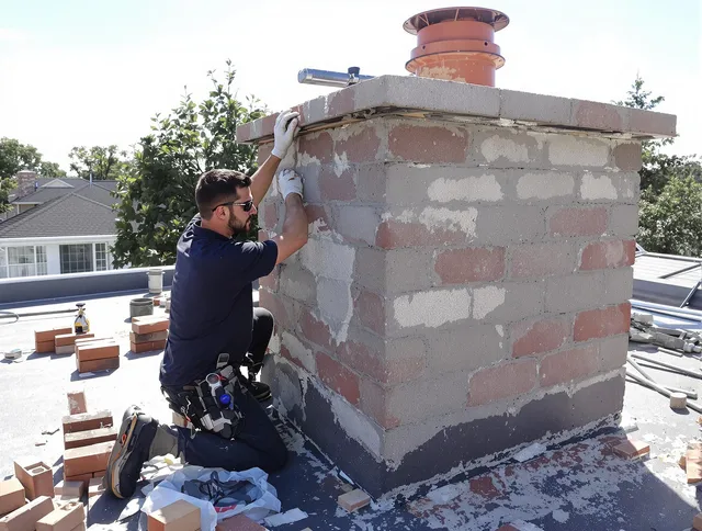 Advanced chimney repair process by Eastvale Chimney Sweep in Eastvale, CA